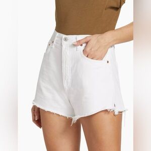 Citizens of Humanity High-Rise Cut-Off Denim Shorts Size 26